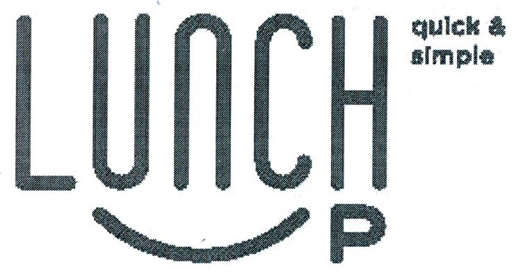 Prekės ženklas: LUNCH UP quick & simple